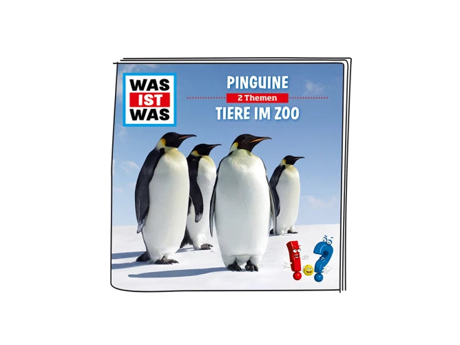 Tonie WAS IST WAS Pinguine/Tiere im Zoo