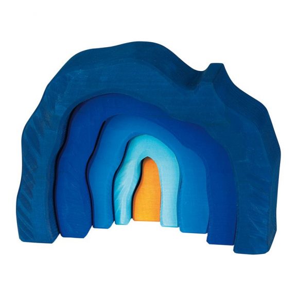 nic Höhlen-Set, 5 teilig, blau